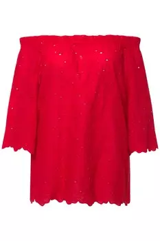 Туника Ulla Popken, цвет lychee