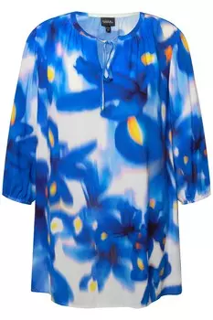 Туника Ulla Popken, цвет pfauenblau