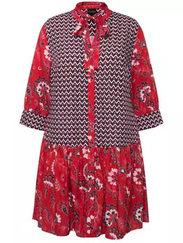 Туника Ulla Popken, цвет salsa