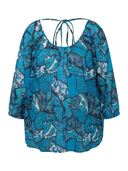 Туника Ulla Popken, цвет saphirblau