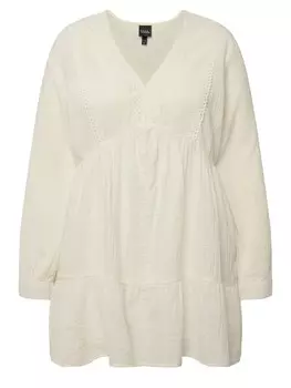 Туника Ulla Popken, цвет schneewei