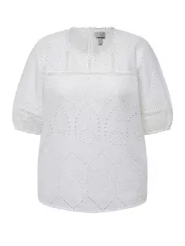 Туника Ulla Popken, цвет schneewei