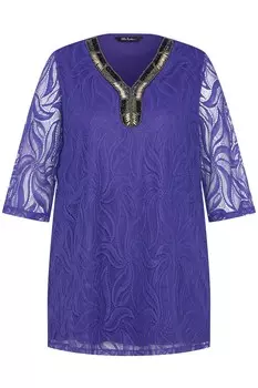 Туника Ulla Popken, фиолетовый