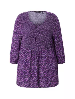 Туника Ulla Popken, фиолетовый