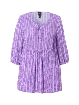 Туника Ulla Popken, фиолетовый
