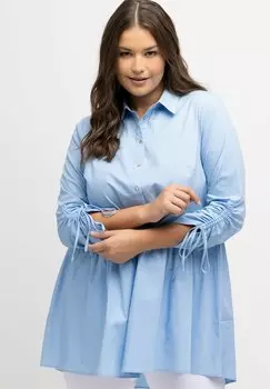Туника Ulla Popken, светло-голубой