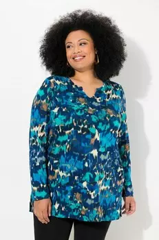 Туника Ulla Popken, темно-синий