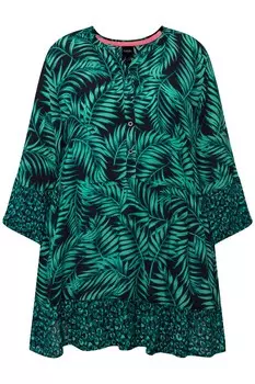 Туника Ulla Popken Tunic, зеленый