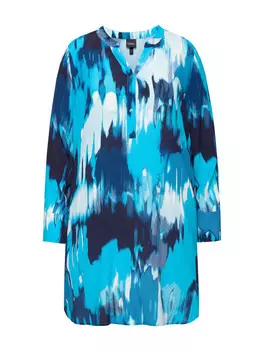 Туника Ulla Popken Tunika, цвет aquamarin