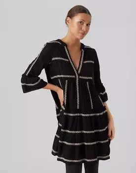 Туника Vero Moda черного цвета