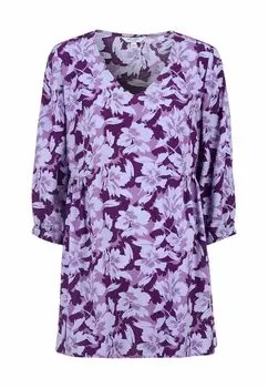 Туника With 3/4 Sleeve Cellbes of Sweden, фиолетовый