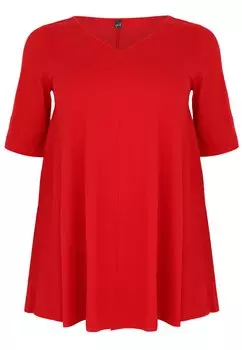 Туника WITH SHORT SLEEVES Yoek, цвет red