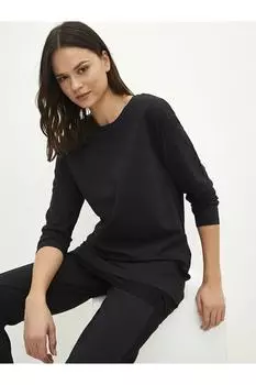 Туника - Зеленый - Классический крой LC Waikiki, зеленый