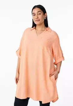 Туника Zizzi, оранжевый