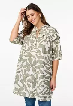 Туника Zizzi, светло-зеленый