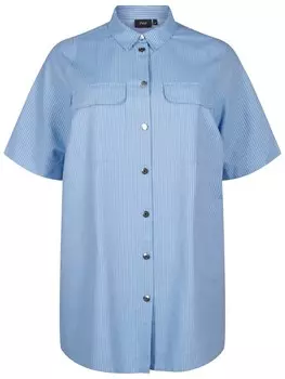 Туника Zizzi XSTRIPE, синий