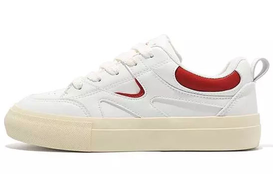 TUOPIN Стильные кроссовки для скейтбординга унисекс, Красный