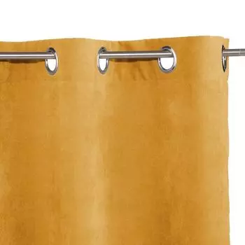 Тюрбан/полотенце для волос из хлопка, 64 см, белый Atmosphera Crateur d'intrieur, охра