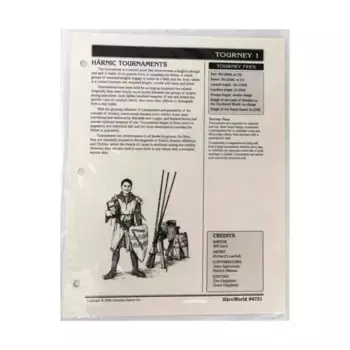 Турниры, Harn - Supplements