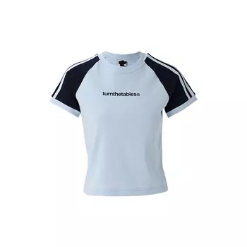 Turnthetables Женская футболка, Синий