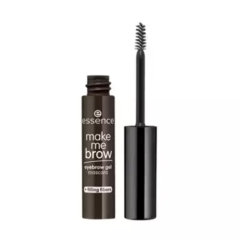 Тушь для бровей для большего цвета, густоты и формы Make Me Brow Mscara Gel Mascara Essence, цвет ebony brows