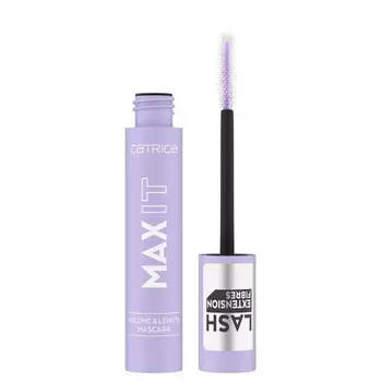 Тушь для бровей Mscara de Pestaas Voluminizadora Max It Catrice, Negro