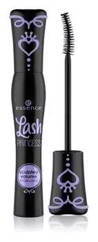 Тушь для бровей, придающая объем и подкручивающая ресницы Essence Lash PRINCESS, оттенок Black