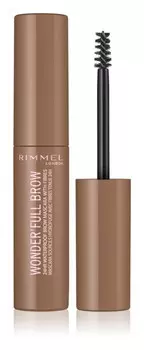 Тушь для бровей водостойкая Rimmel Wonder'Full Brow, оттенок 001 Light 4.5 мл