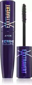 Тушь для максимального объема ресниц Avon Exxtravert Extreme Volume, Blackest Black 9,5 ml