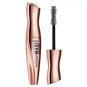 Тушь для ресниц 24Ore Mscara de Pestaas Instant Maxi Volume Deborah Milano, Negro