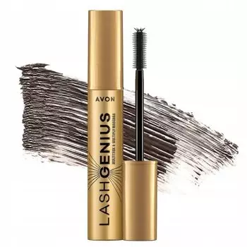 Тушь для ресниц AVON Genius 5в1 Brown Black LashGenius