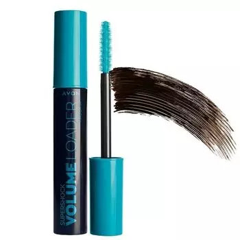 Тушь для ресниц Avon True SuperShock Volume Loader - коричнево-черный - 10 мл