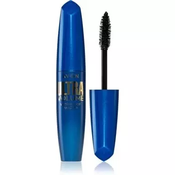 Тушь для ресниц Avon Ultra Volume Водостойкая – Blackest Black, 10 мл