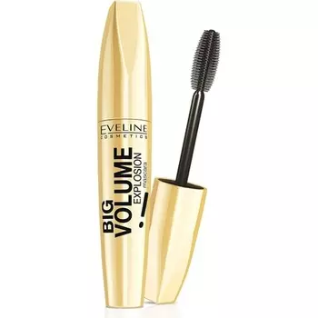 Тушь для ресниц Big Volume Explosion, удлиняющая ресницы, темно-черная, 11 мл, Eveline Cosmetics