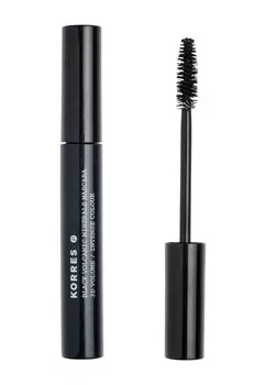 Тушь для ресниц Black Volcanic Minerals Professional Volume Mascara KORRES, цвет black 01