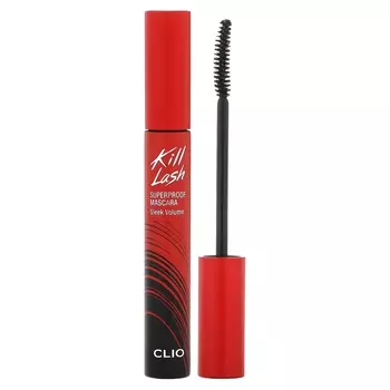 Тушь для ресниц Clio Kill Lash Superproof 03 Sleek Volume, 0,24 унции (7 г)