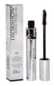 Тушь для ресниц Diorshow Iconic Overcurl 694 Коричневая тушь, 6 г Dior, Diorshow Iconic