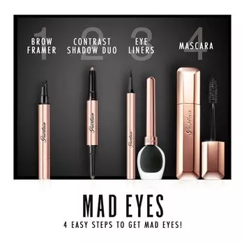 Тушь для ресниц GUERLAIN Mad Eyes Liquid Eyeliner, Nr. 01 Shiny Black / 5 ml