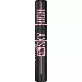Тушь для ресниц Lash Sensational Sky High, придающая объем и удлиняющая, - космический черный, 7,2 мл Maybelline