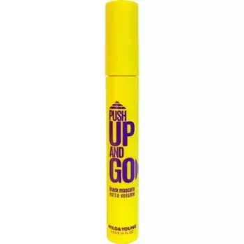 Тушь для ресниц mscara de pestaas push up & go Wild & Young, цвет negro