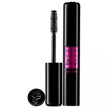 Тушь для ресниц, придающая объем monsieur big Lancme, цвет 01 black, 10 мл
