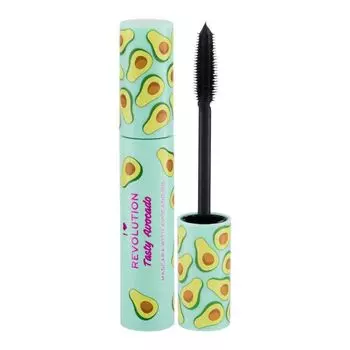 Тушь для ресниц Tasty Avocado Mscara de Pestaas con Aceite de Aguacate I Heart Revolution, Negro