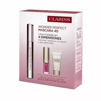 Тушь для ресниц Wonder Perfect 4d, набор из 3 предметов Clarins