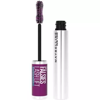Тушь Instant Lash Lift Look The Falsies Удлиняющая объемная тушь Водостойкая 01 Черный, Maybelline New York