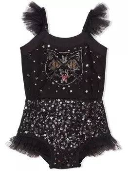 Tutu Du Monde комбинезон Bb Bad Luck Kitty, черный