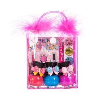 Tutu Набор лаков для ногтей Peel-Off в косметичке 14 3x5мл