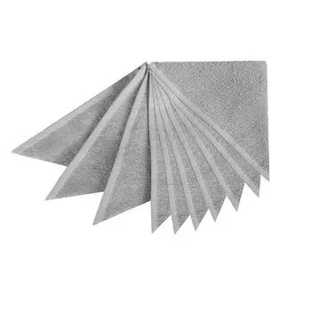 Тува Домашний НАБОР из 3 серых полотенец 50х90см Хлопковое махровое полотенце для СПА, Профессиональная стирка полотенец гостиничного качества 60°C, 100% Хлопок, Серое полотенце 50х90см 3шт, Полотенце для сауны, Маленькое серое полотенце Sonstig...