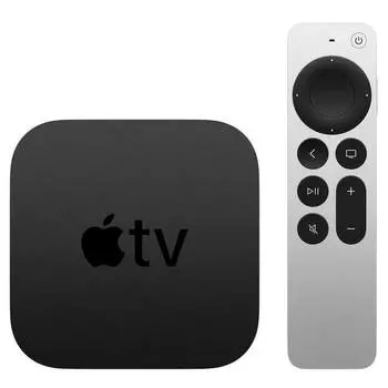 ТВ приставка Apple TV 4K, WiFi + Ethernet, (2-го поколения), 32 ГБ, черный