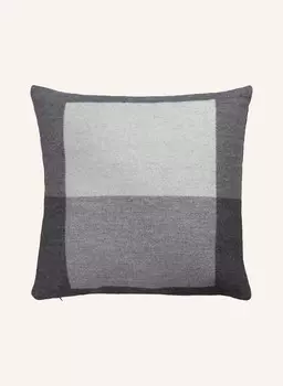 Tweed-Декоративная подушка Roros Tweed SYNDIN, 50x50 см, цвет hellgrau/dunkelgrau/weiss