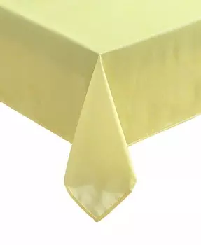 Твердая скатерть, легкая в уходе, 60 x 102 дюйма Laura Ashley, желтый